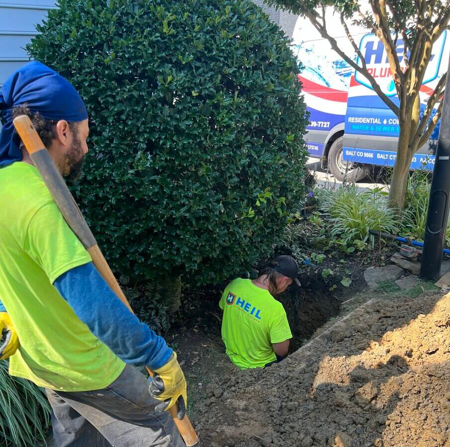 Water Line Replacement Heil Team