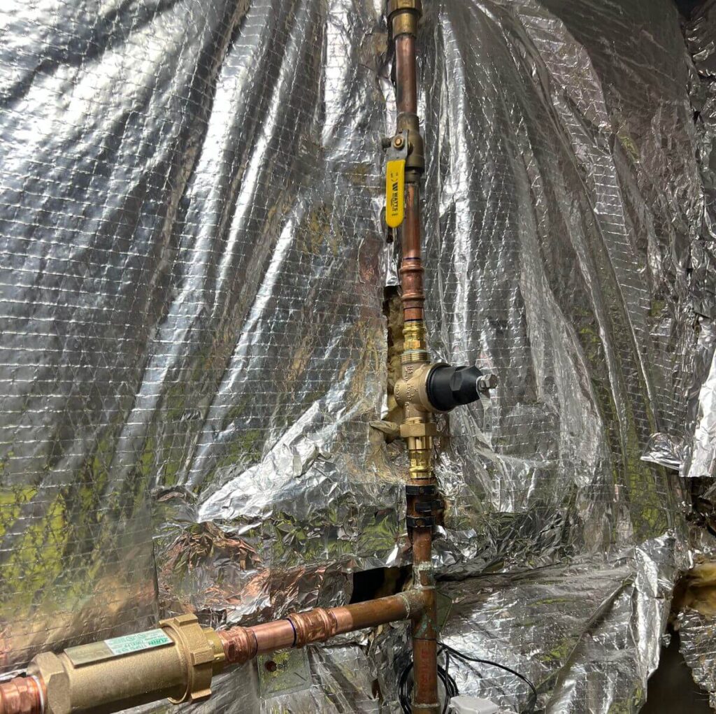 The experts at Heil replaced a water line quickly, leaving no mess inside or out.