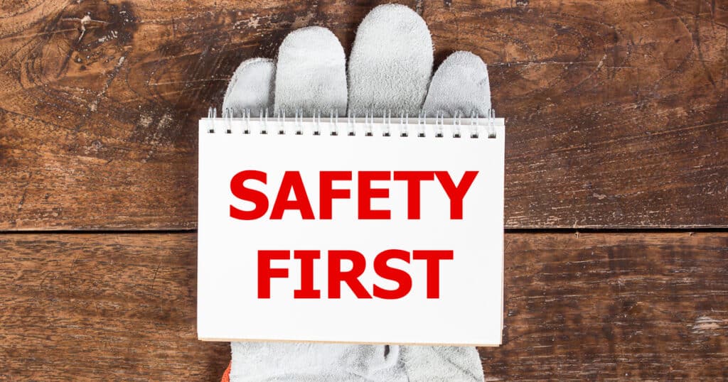 How long does it take to replace a well pump?  Not so long that you don't have an opportunity to put safety first.