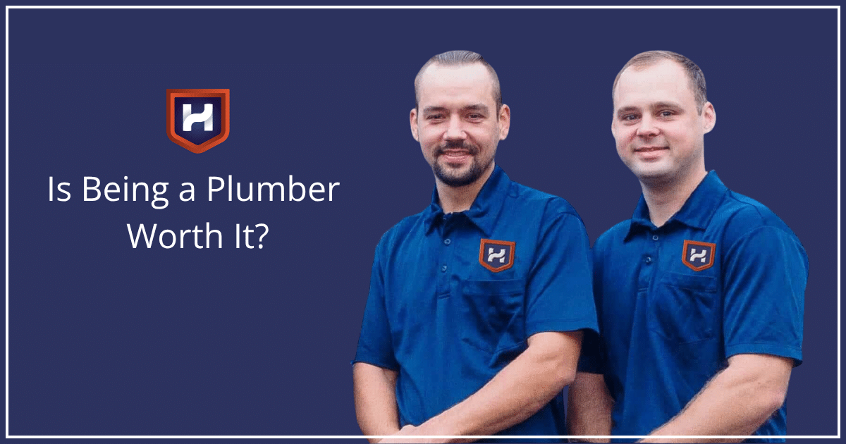 Before Eddie and Charlie Heil joined the Heil team, they asked the question, "Is being a plumber worth it?"